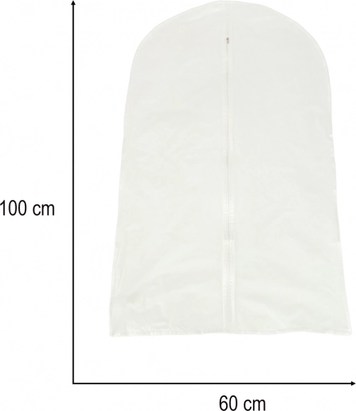 Prozoren ovitek za oblačila – 60 x 100 cm