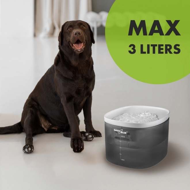 Automatic Pet Water Dispenser 3L USB Gray