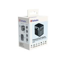 Universal Travel Adapter and Charger Verbatim