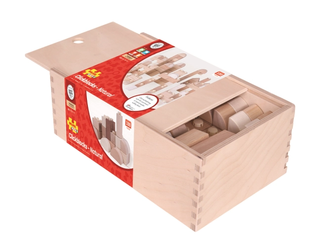 Practical wooden box