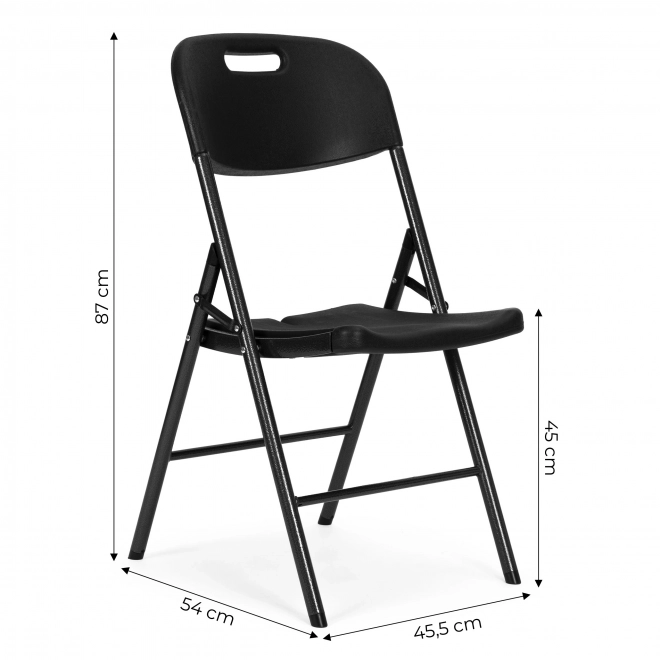Set of 2 ModernHome Folding Catering Chairs