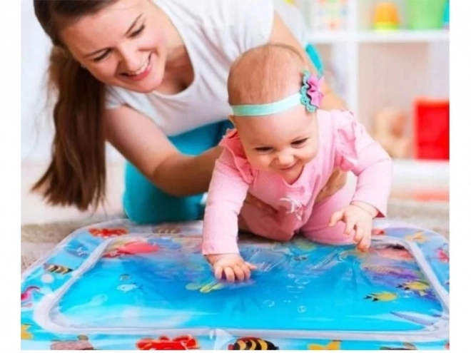 Inflatable Sensory Water Mat for Toddlers