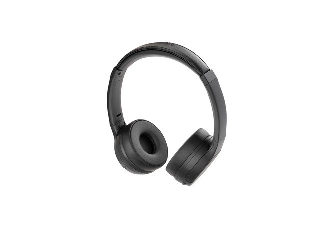 Wireless Over-Ear Headphones with Microphone Black