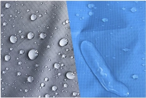 Waterafstotend materiaal voor droog en schoon zitten