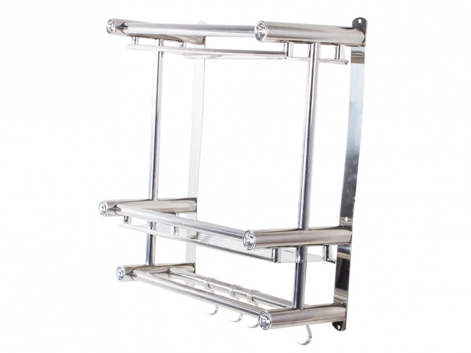 Organizer bagno sospeso con 2 ripiani