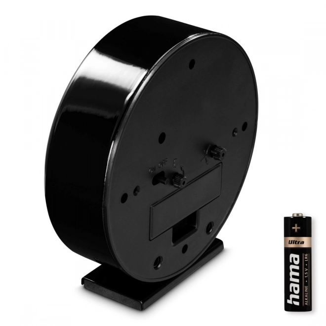 Skye silent analog alarm clock