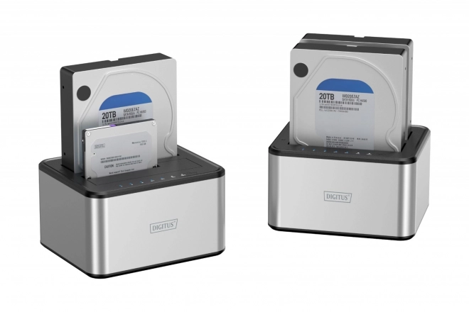 USB 3.0 Super Speed Docking Station with Cloning Function