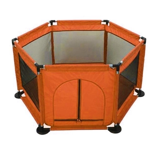 Large Dry Playpen for Balls - Orange