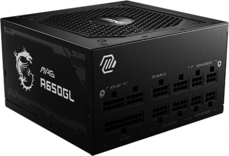 MSI MAG A650GL 650W – alimentatore completamente modulare con certificazione 80 PLUS Gold