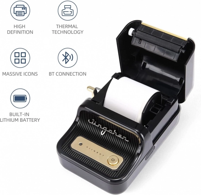 Portable Label Printer Niimbot B21S Black