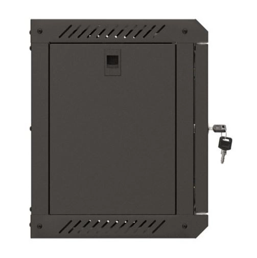 Wall-mounted server cabinet 10 inch 6U black