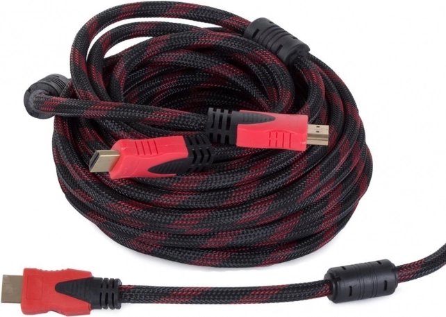HDMI cable 1.4, 10 m, gold-plated connectors, 4K/2K, Full HD 3D, Ethernet