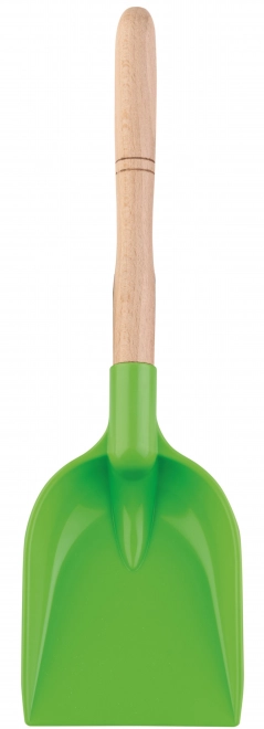Androni Shovel with wooden handle length 34 cm – Green