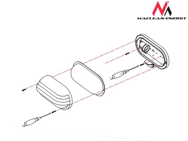 Wall Mount with PIR Sensor 60W