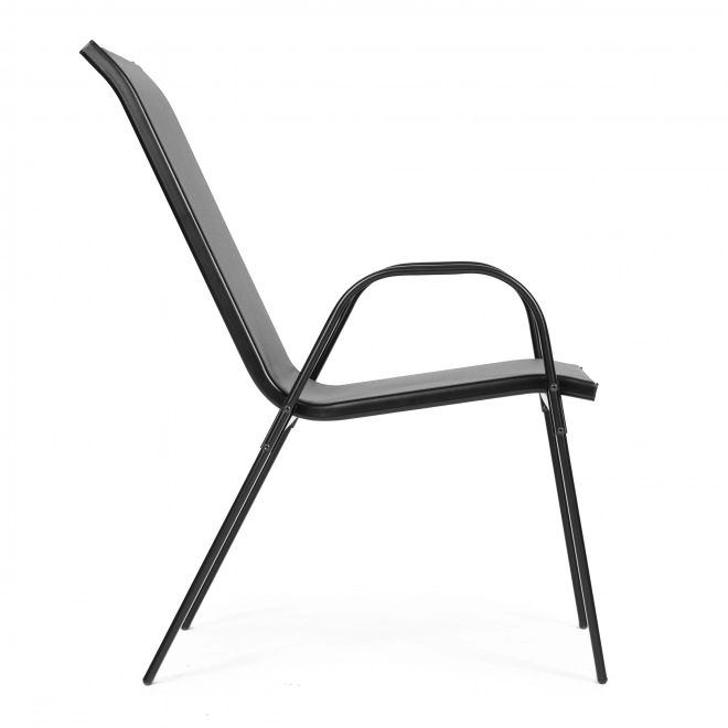 Set of Garden Chairs for Terrace, Balcony, Grey Color