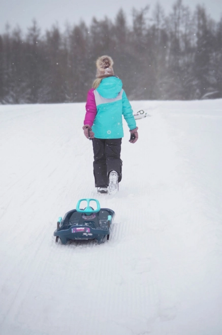 Ice Blue Steering Sled Skipper – Blue