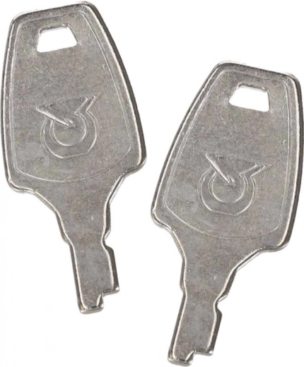 Zárható záródás két kulccsal