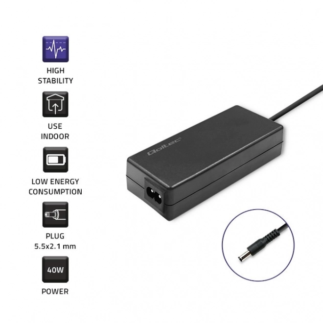 Alimentatore 40W 12V con cavo