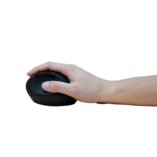 Ergonomic Wireless Optical Mouse 2.4GHz 1600dpi Black