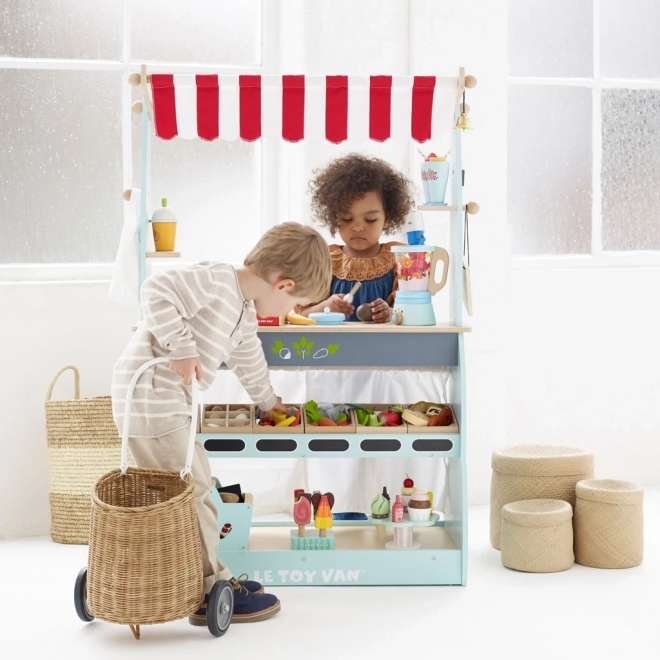 Le Toy Van Sales Counter 2 in 1 Honeybake