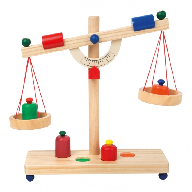 Small Foot Houten Hefboom Weegschaal