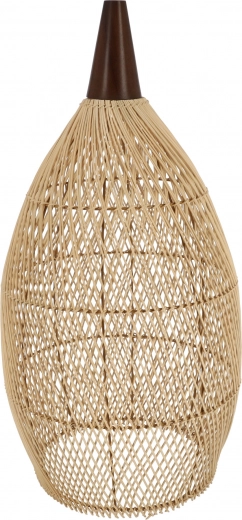 Natural rattan for a warm ambience