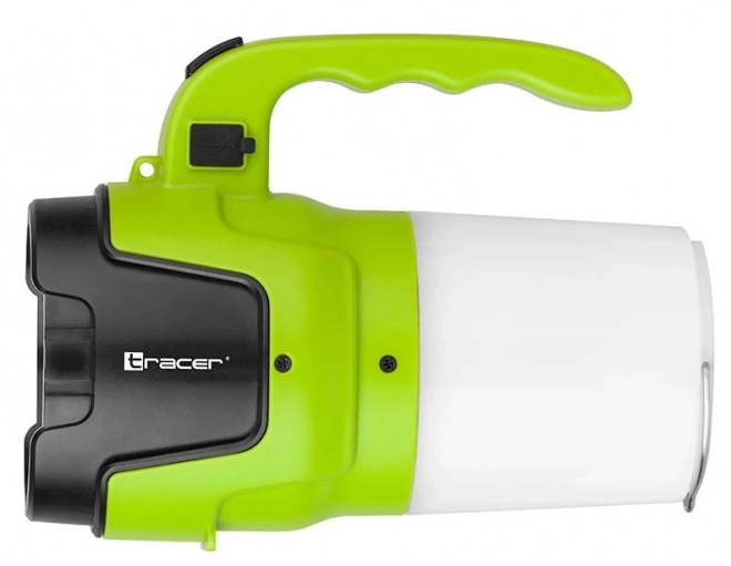 Tracer spotlight flashlight with lamp 1200mAh