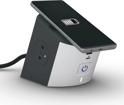 Qi 10 W wireless charging at your fingertips
