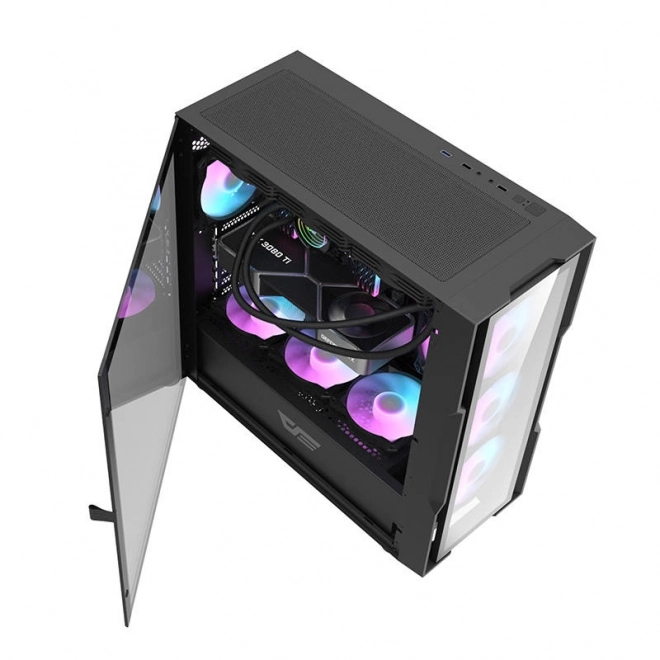 Computerbehuizing met RGB-verlichting Darkflash
