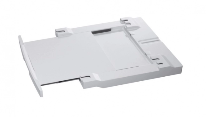 Connector for Washing Machine and Dryer with Pull-Out Shelf