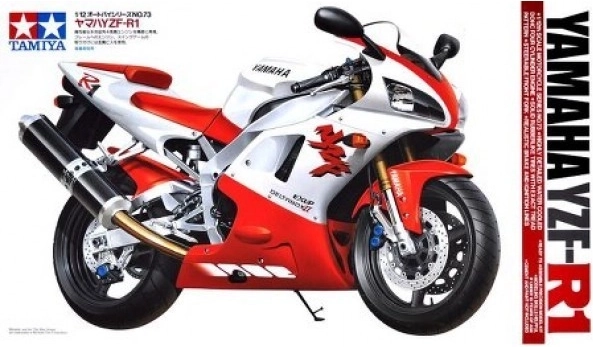 Plastový model motocykla YAMAHA YZF-R1 na lepenie a maľovanie