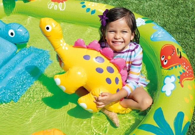 Inflatable Play Center Dinosaur
