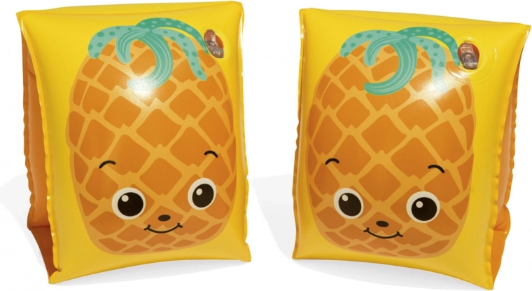 A cheerful pineapple kids love