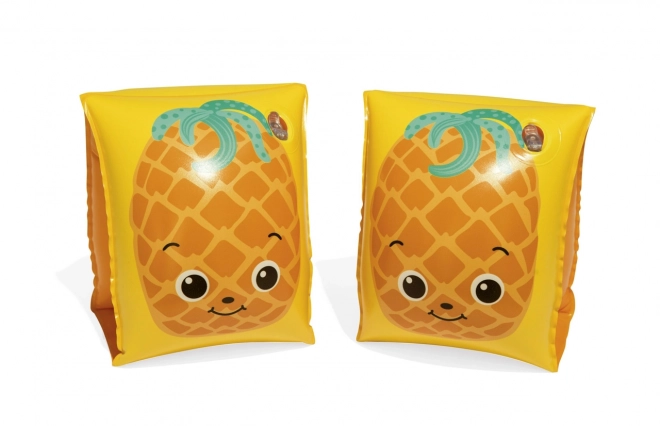 Bestway Fun Inflatable Swimming Arm Bands Pineapple Design – Yellow