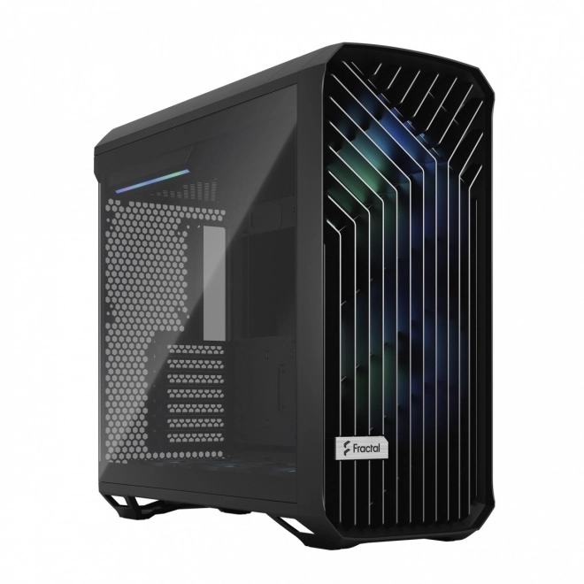 Torretta nera RGB TG Light Tint 5x Fan ATX