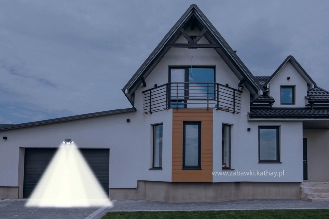 Solar Garden LED Lamp with Motion Sensor