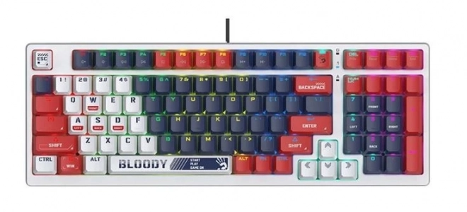 Mechanical Keyboard Bloody S98 USB Sports Navy