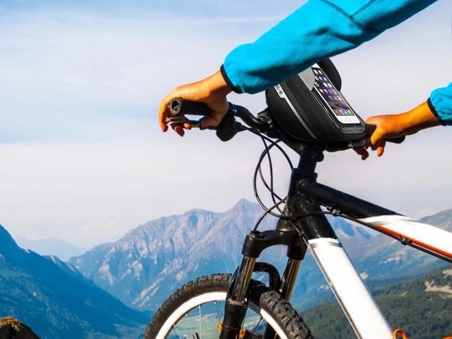 Borsa impermeabile per bicicletta per supporto borsa porta telefono