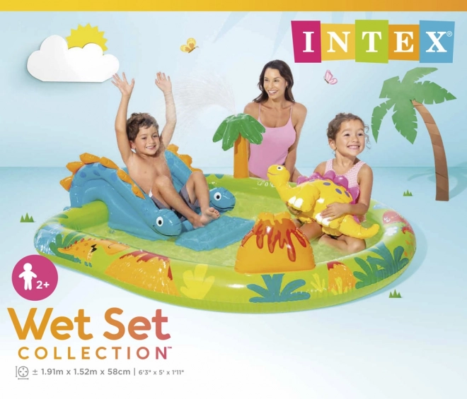 Inflatable Play Center Dinosaur