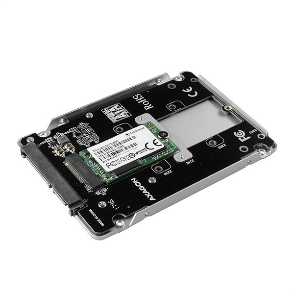 Alloggiamento interno ARGENTO SATA per SSD M.2 SATA