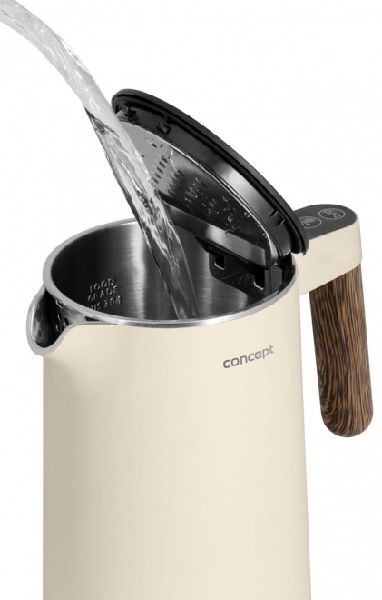 Bollitore elettrico Norwood 1.5L in vaniglia