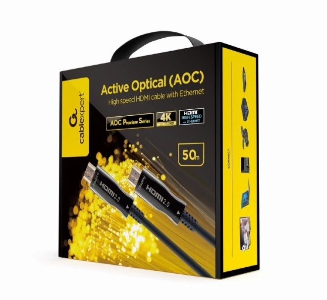 Aoc High Speed HDMI Cable with Ethernet - 50m