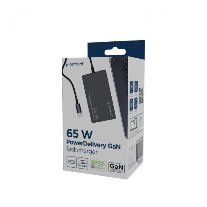 Universal 65W USB-C Charger Black