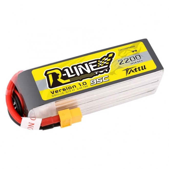 Batteria Tattu R-Line 2200mAh 18,5V 95C 5S1P