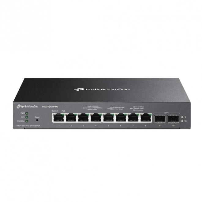 Smart Omada Network Switch 8-Port PoE+ 2 SFP+ Slots