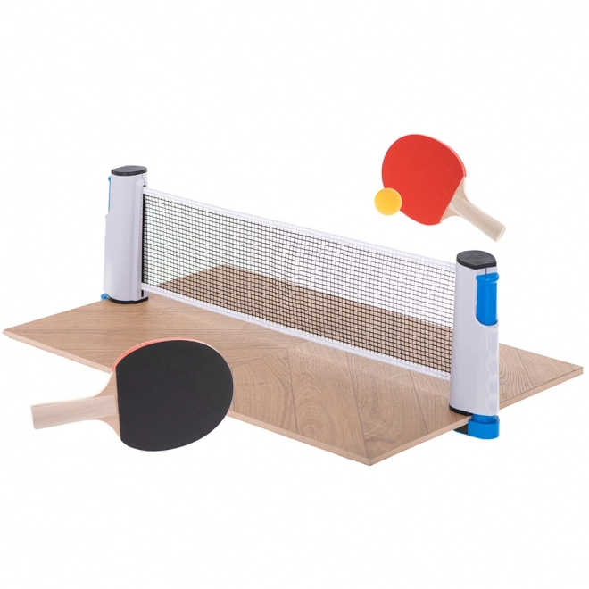 Table Tennis Set with Retractable Ping Pong Net