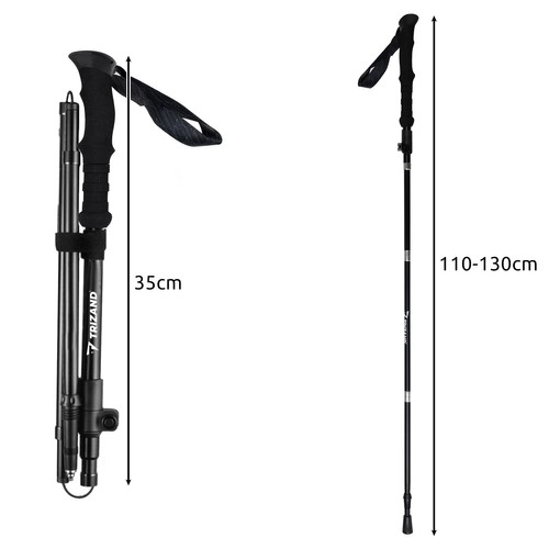 Adjustable length and folding construction