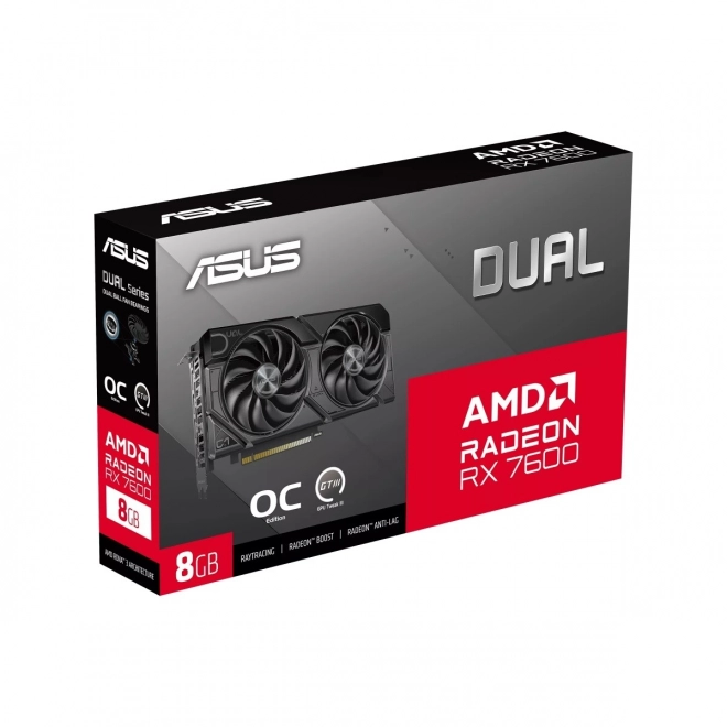 Scheda grafica Dual Radeon RX 7600 EVO OC Edition 8GB GDDR6