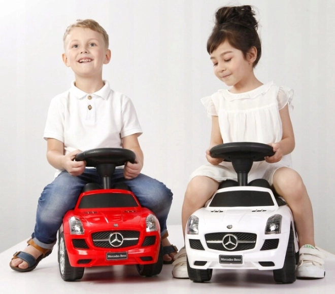 Red Mercedes Benz Ride-On Car for Children