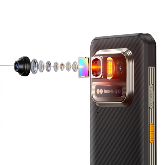 Armor 25T Smartphone with Thermal Imaging in Frost Black